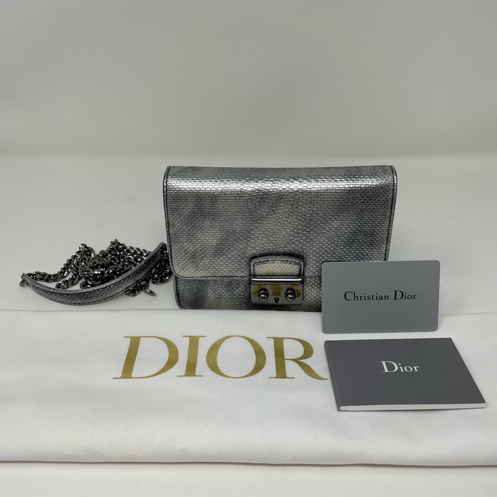 Dior Cross Body Exotic Skin Handbag
